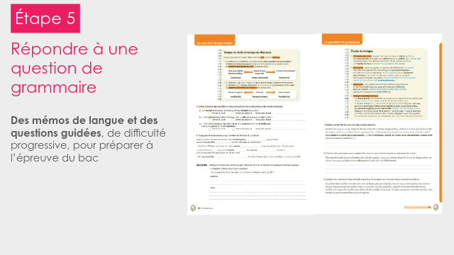 Répondre à une question de grammaire