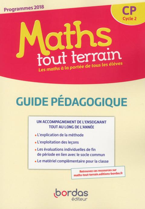 Maths tout terrain CE1 * Guide pédagogique (Ed. 2020) | Bordas éditeur